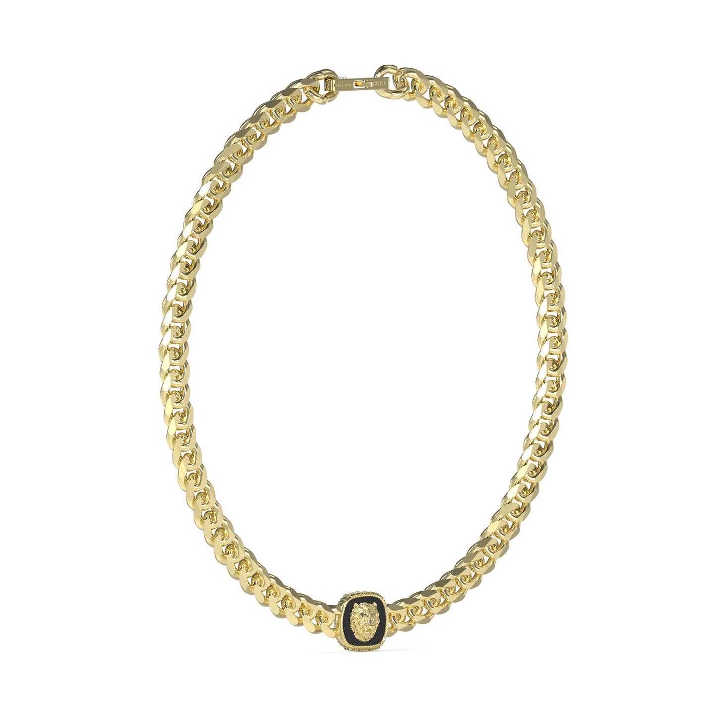 Guess Lion Coin Necklace