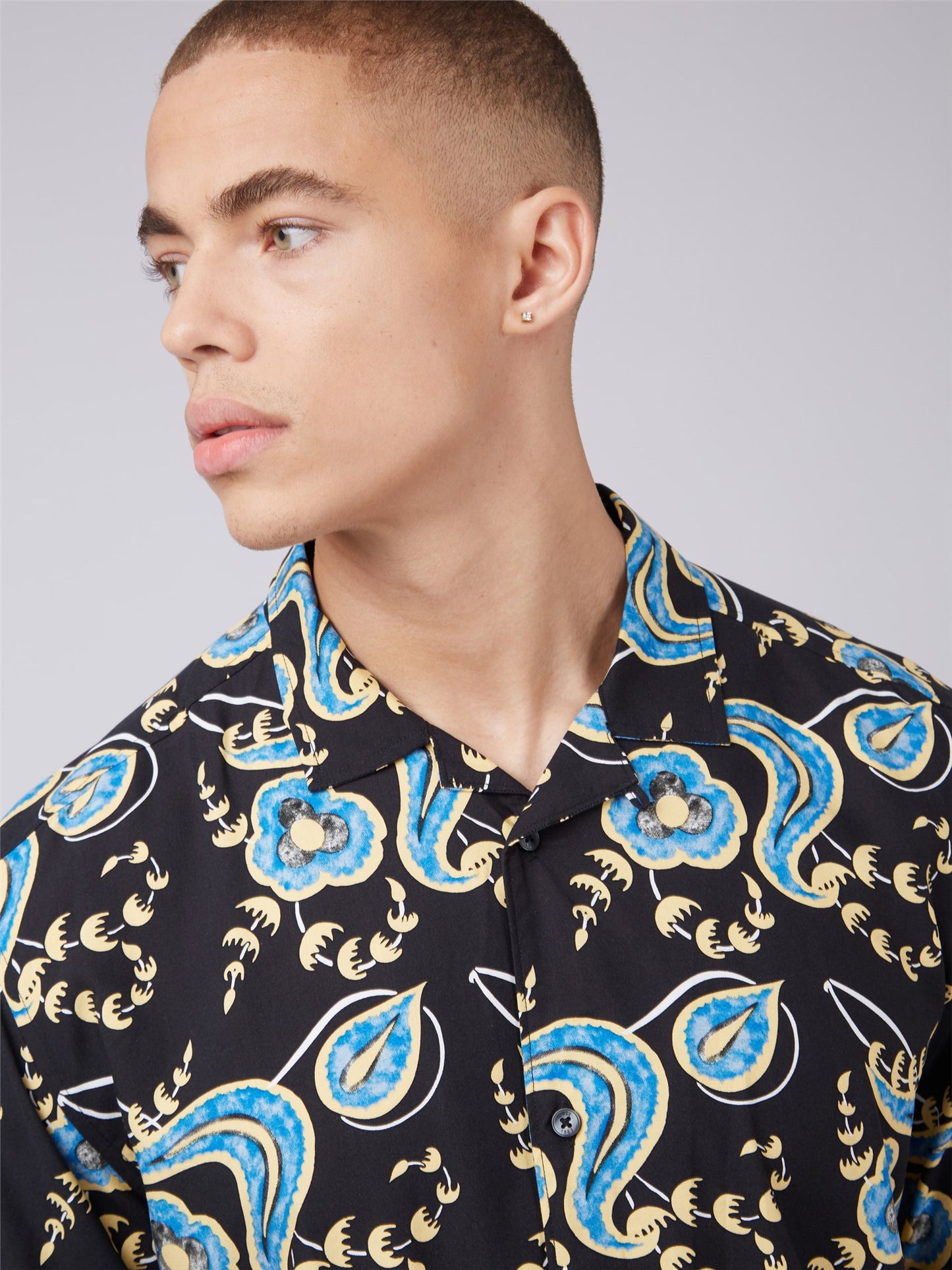 Ben Sherman Block Floral Shirt