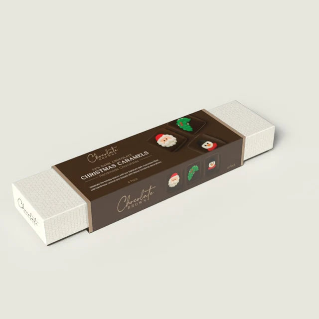 Remarkable Christmas Caramels Chocolate 6Pk