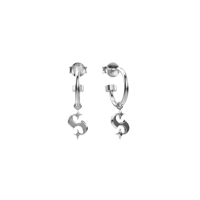 Stolen Girlfriend Hidden Heart Anchor Sleeper in Gold or Silver