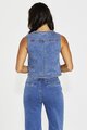 New London Denim Vest Vigo
