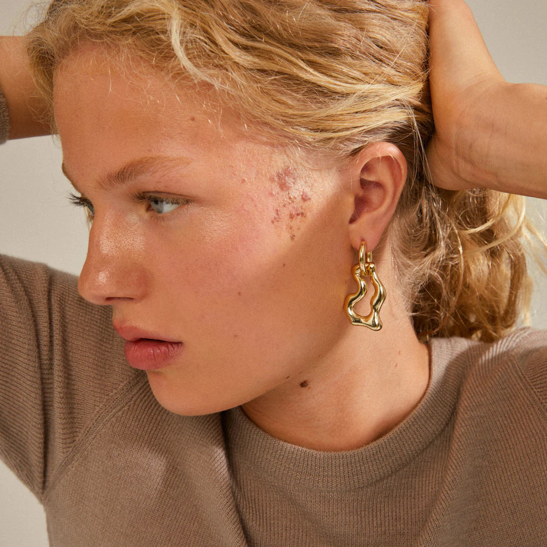 Pilgrim Cloud Recycled Earrings