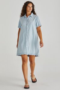 Fate & Becker Vale Scalloped Dress