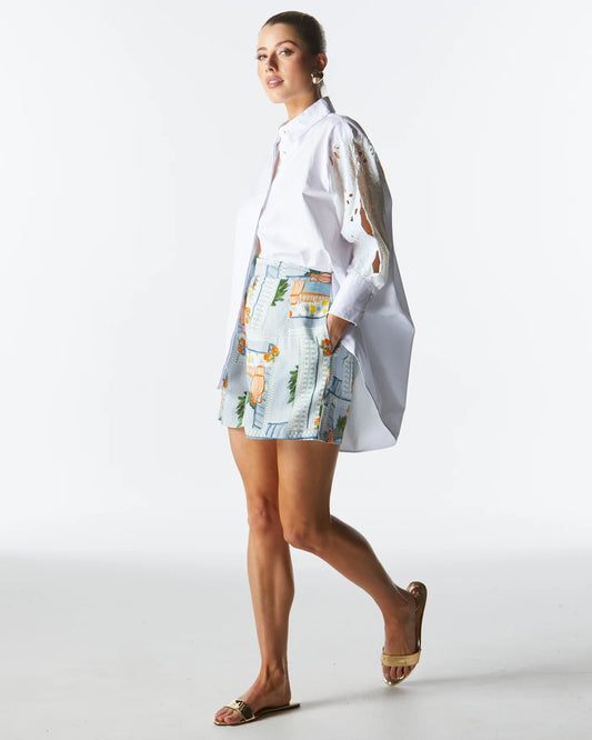 Fate & Becker Lily Pad Broderie Shirt