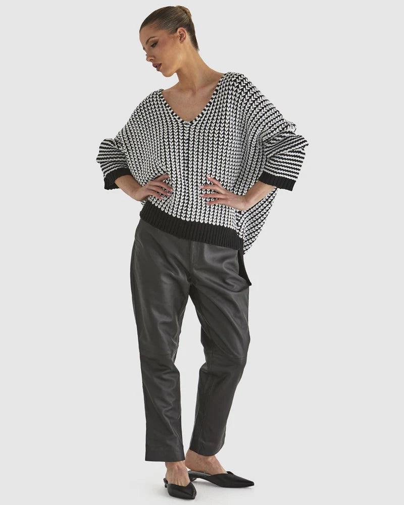 Fate & Becker Mosaic Knit