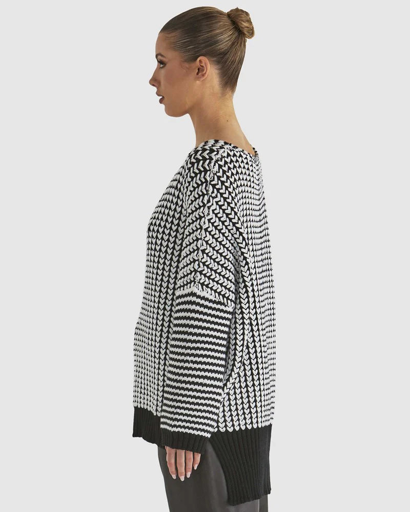 Fate & Becker Mosaic Knit