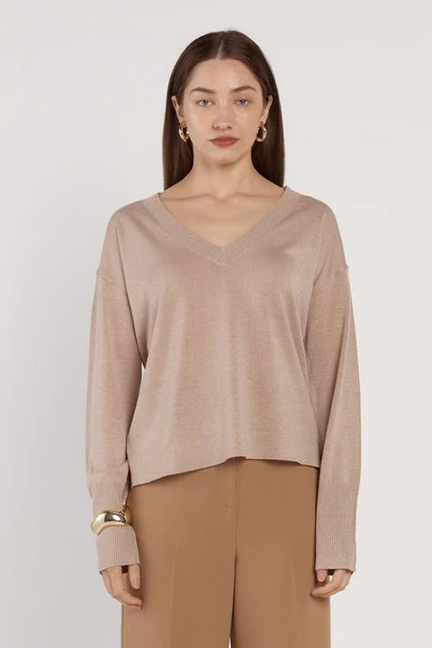 Sass Oriane Sparkle V Knit
