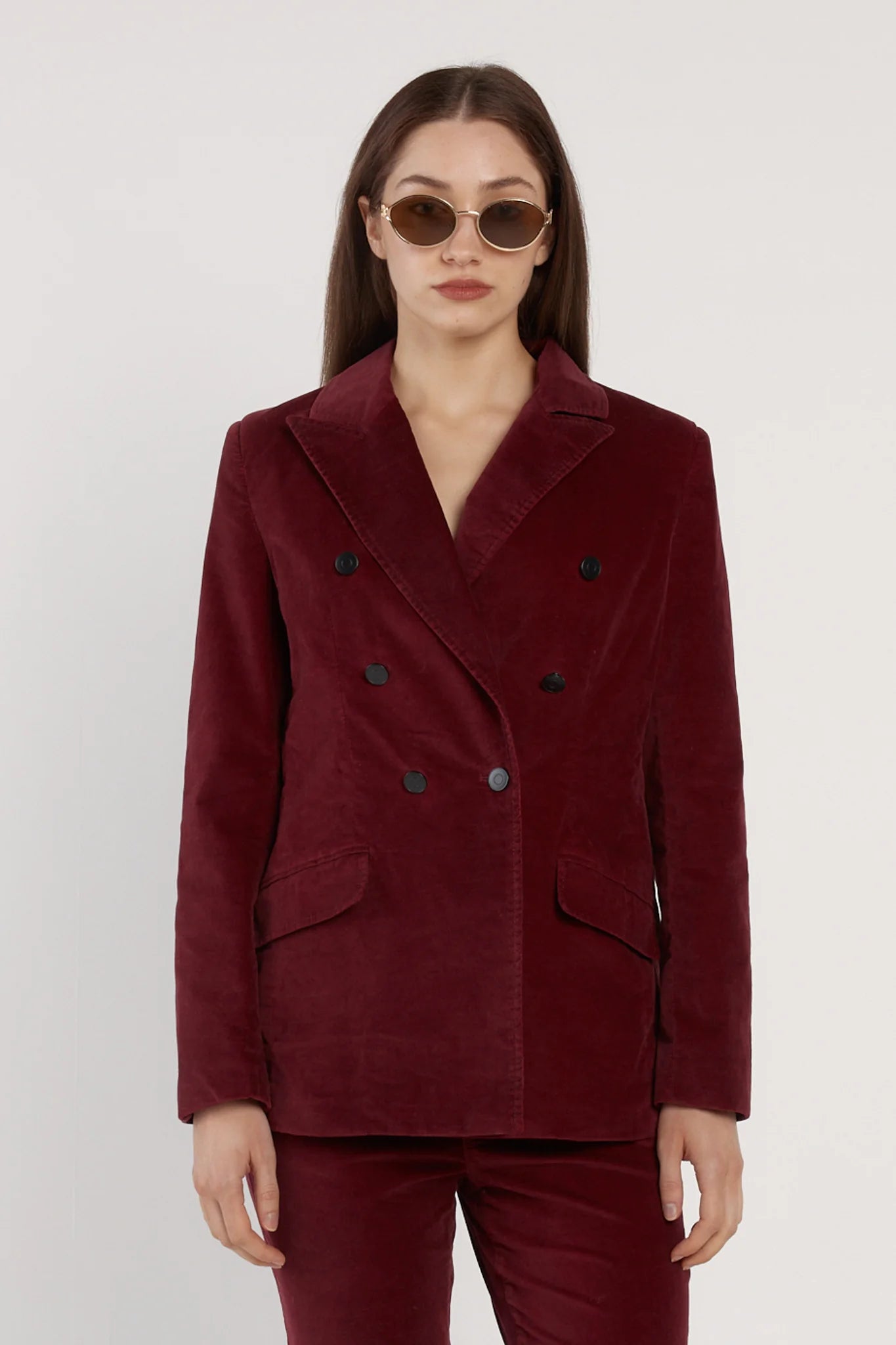 Fate & Becker Rhea Velvet Blazer