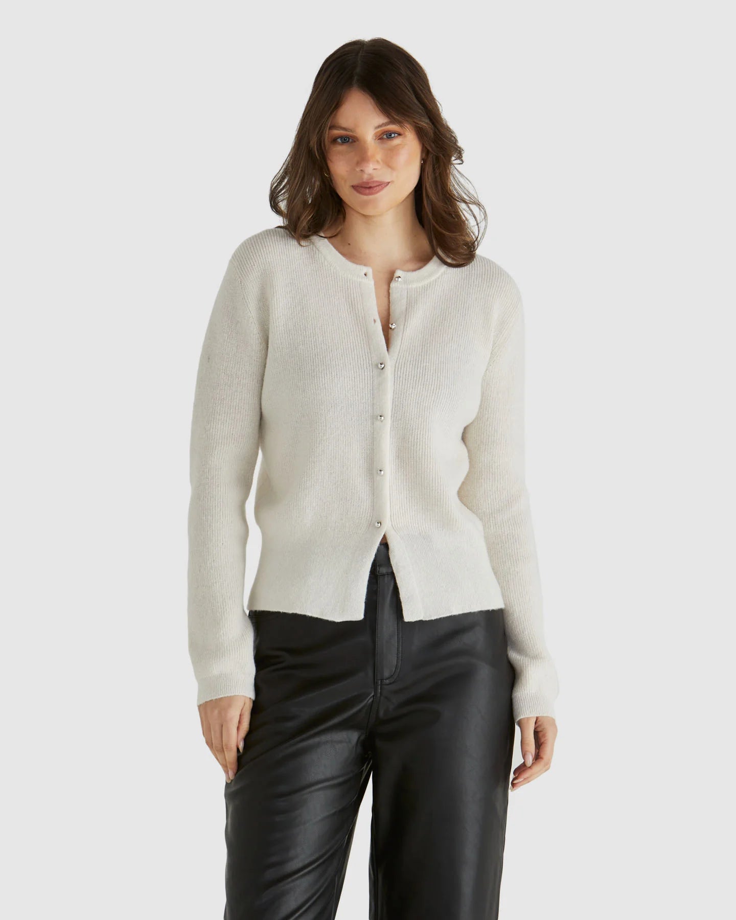 Sass Jagger Button Cardi
