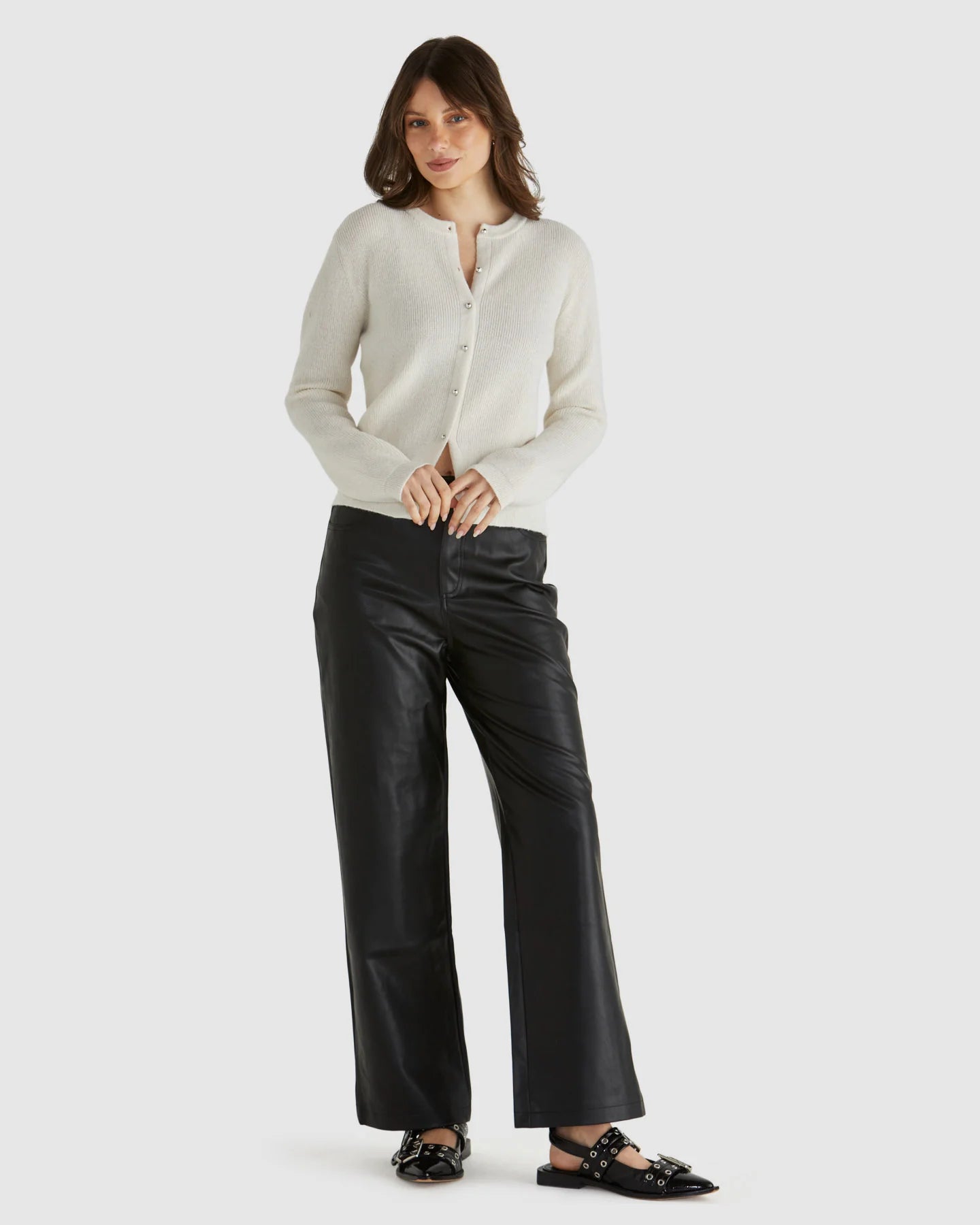 Sass Jagger Button Cardi