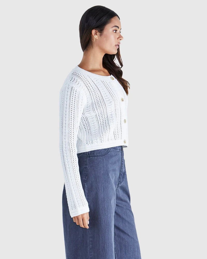 SASS Ari Cardi White