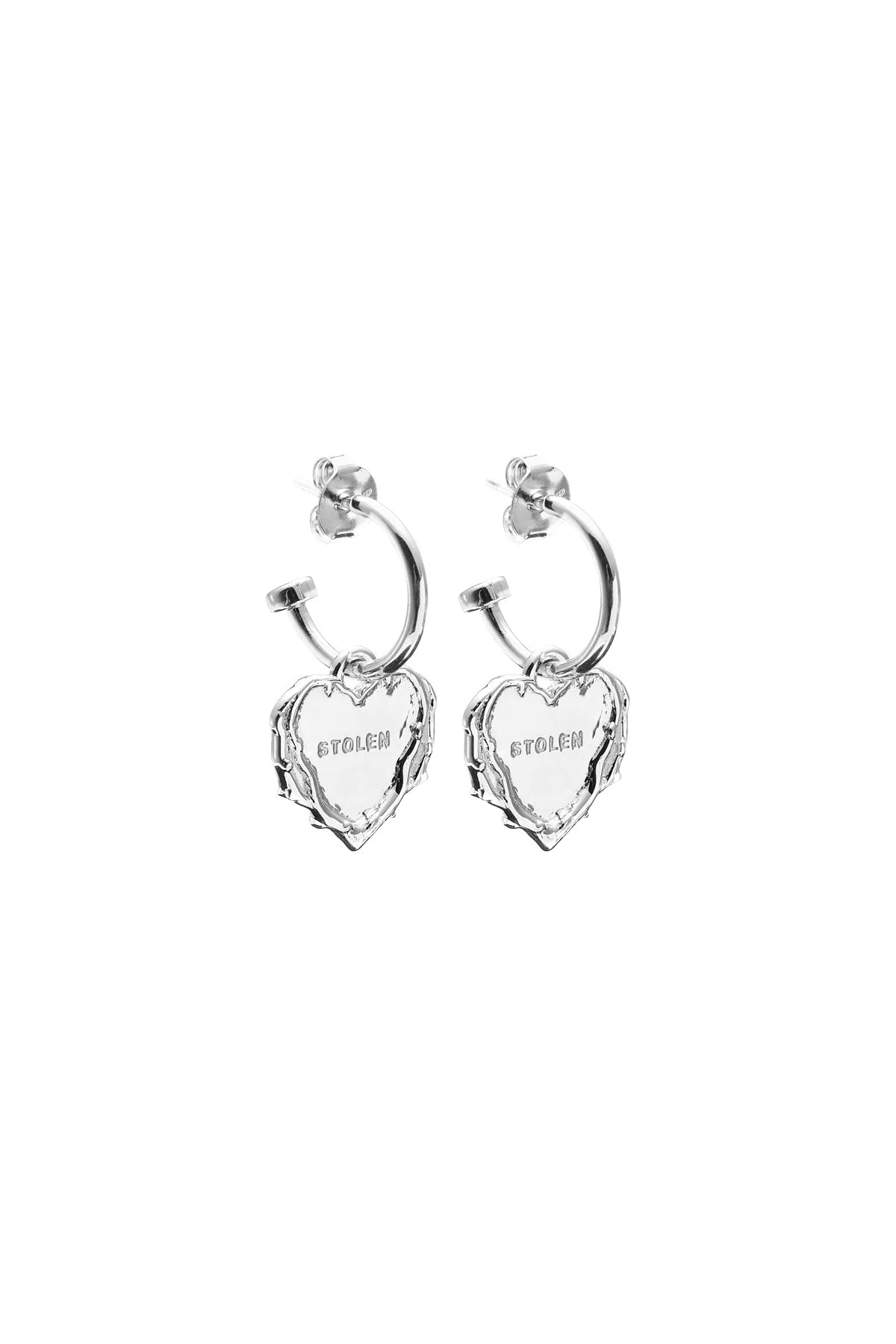 Stolen Girlfriends Club Thorned Heart Anchor Sleepers Stirling Silver