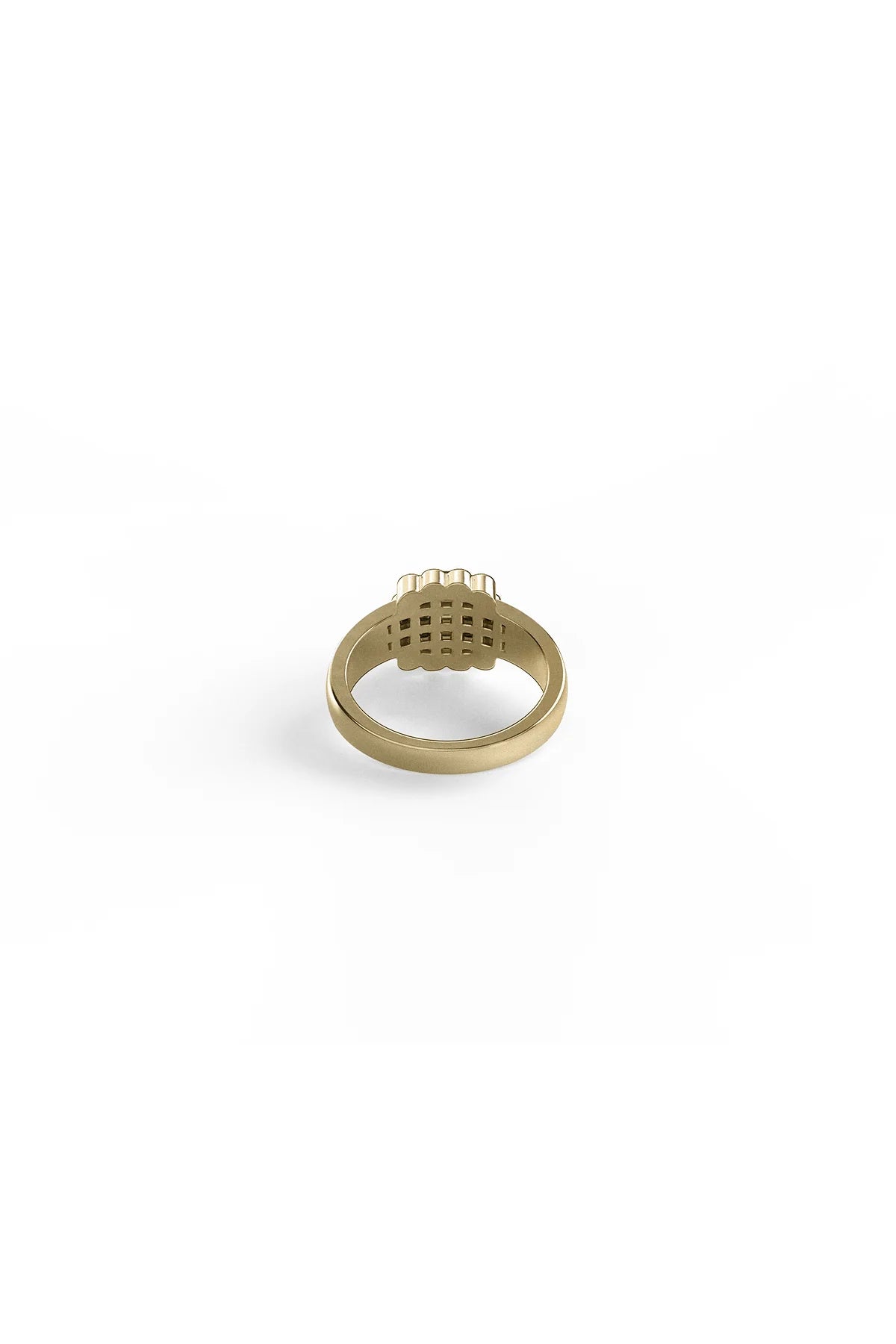 Stolen Girlfriend Club Baby Claw Ring Gold Plated Size Q