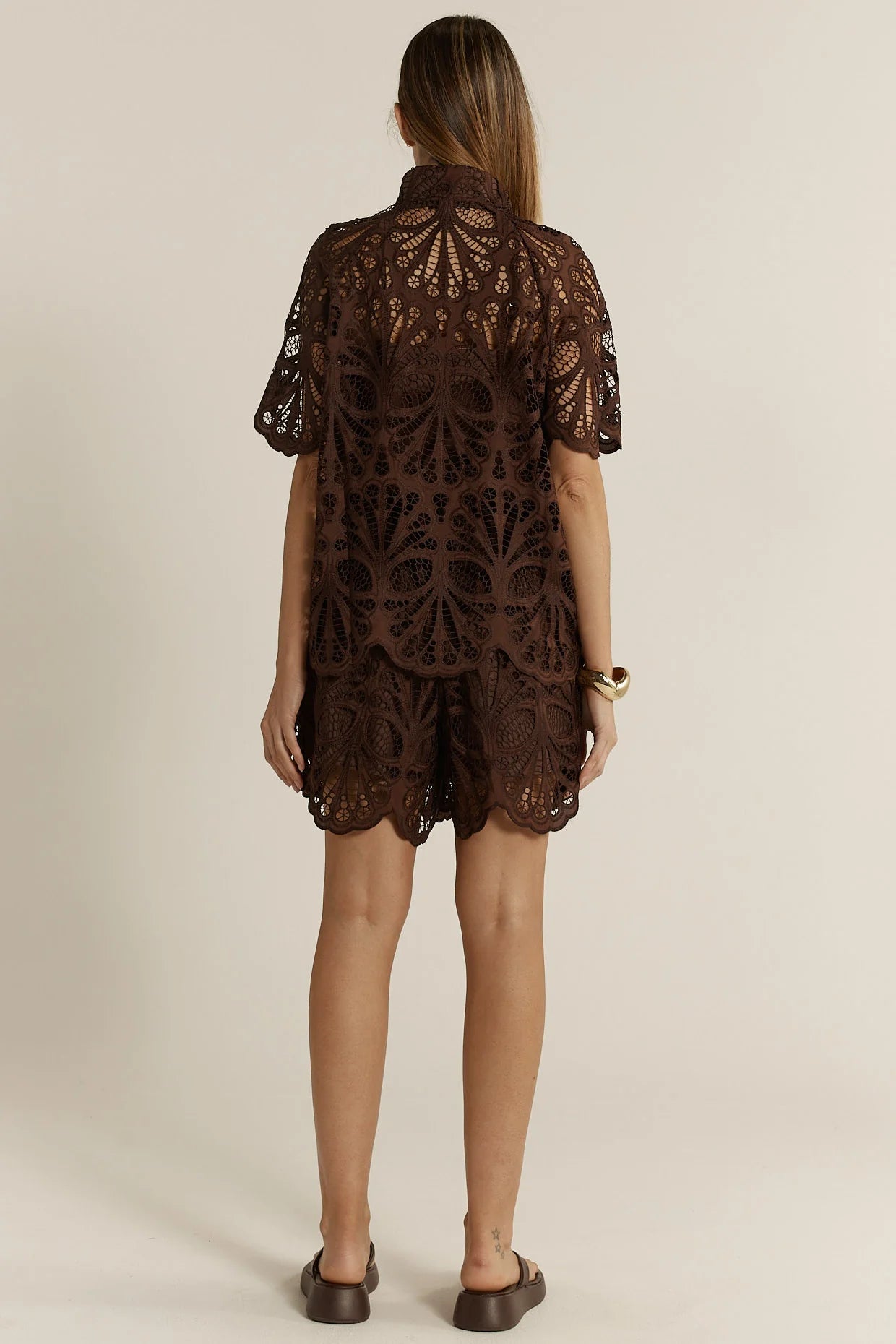 Fate+Becker Elara Broderie Blouse