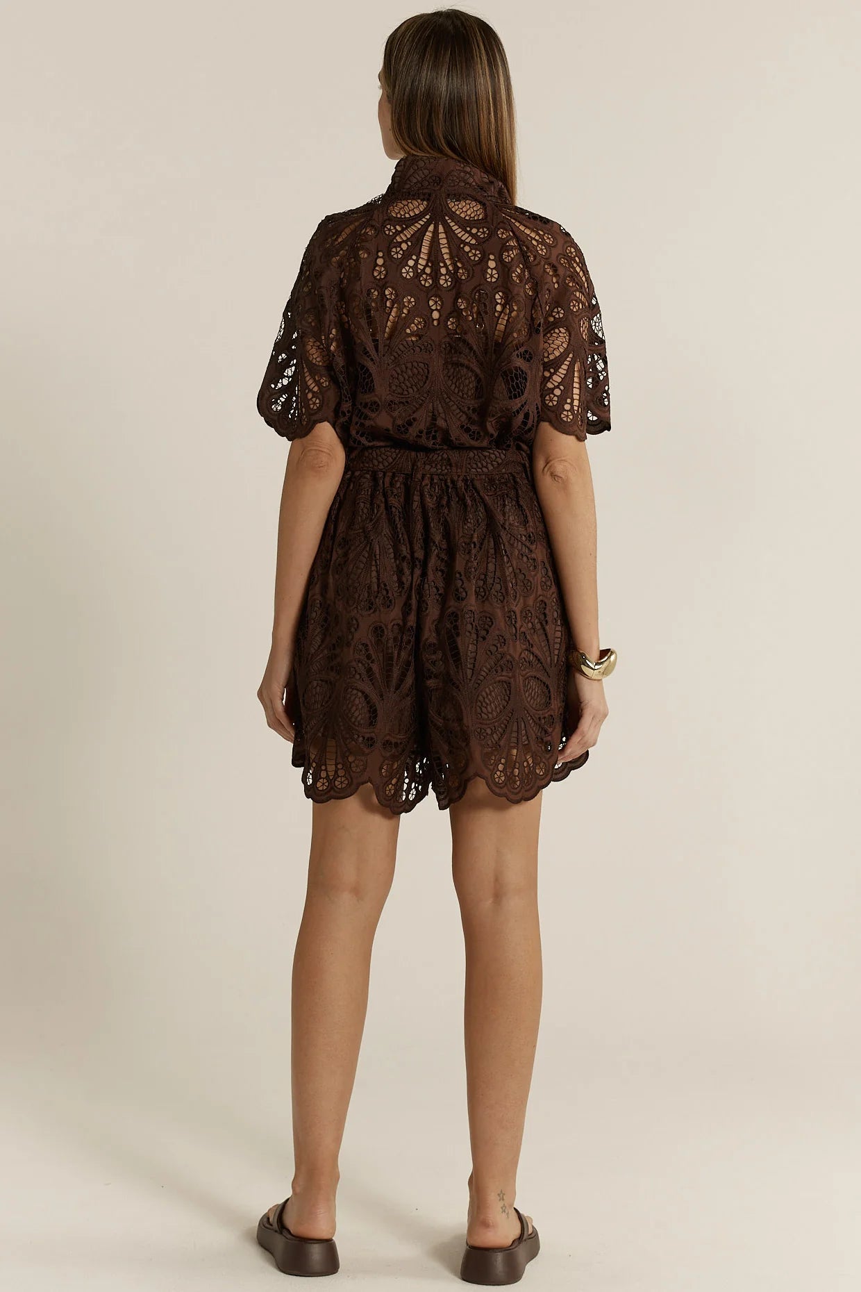 Fate+Becker Elara Broderie Short