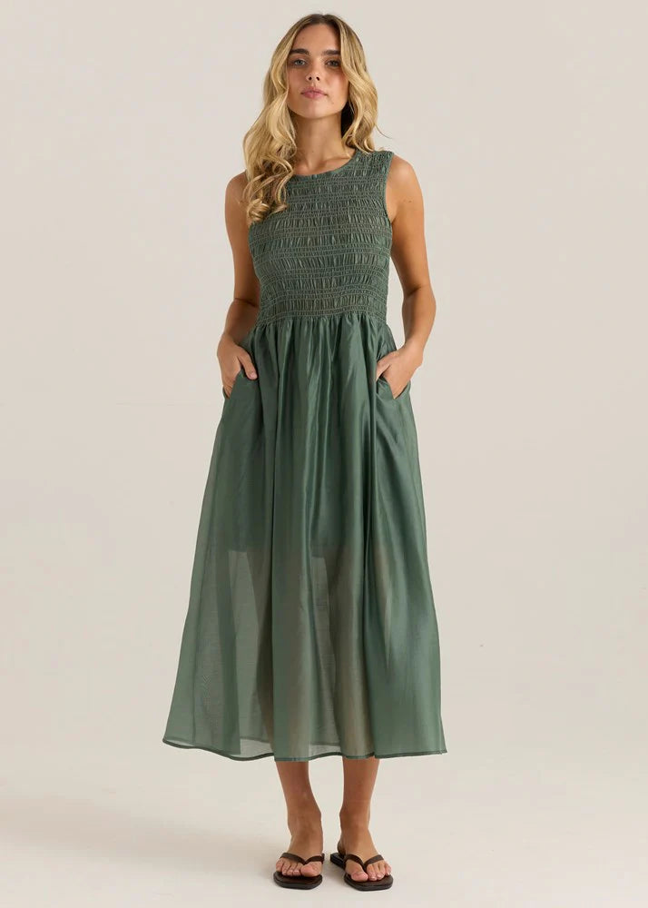 Sass Sage Tank Dress – Shed Boutique Style
