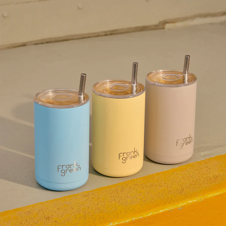 Frank Green 15oz Iced Coffee Cup With Straw