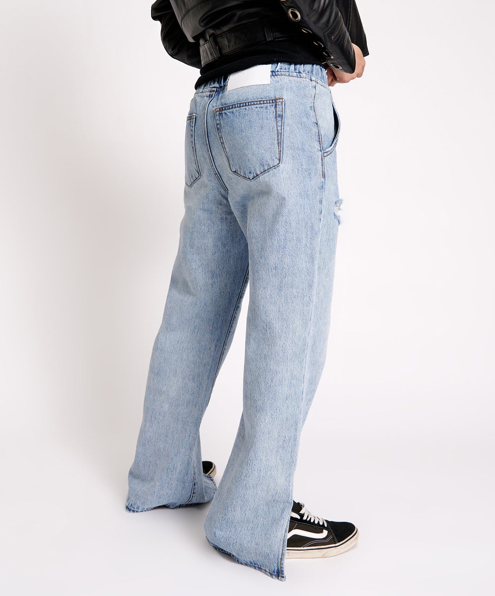 One Teaspoon Salty Dog Roadhouse Wide Leg Jean