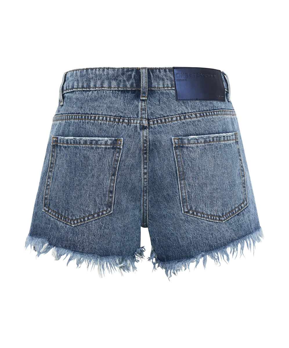 One Teaspoon Marlon Low Waist Boyfriend Short