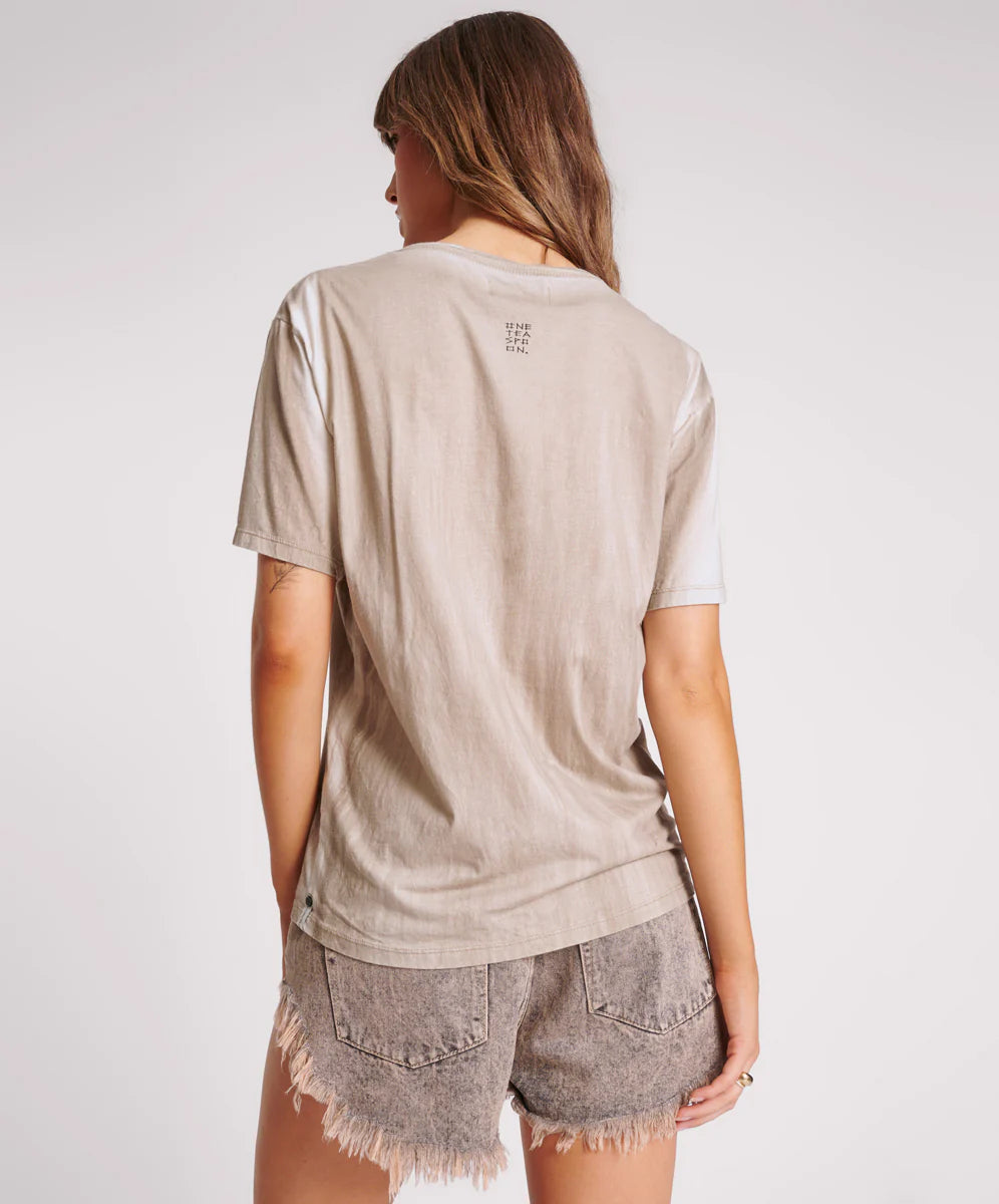 One Teaspoon Skull And Bones Boyfriend Tee