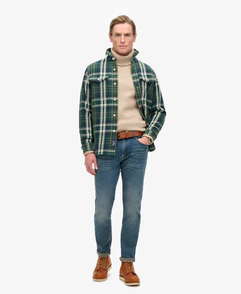 Superdry Merchant Heavy Check Shirt