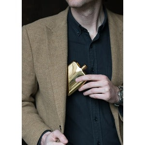 Little Global Gold Flask by Viski