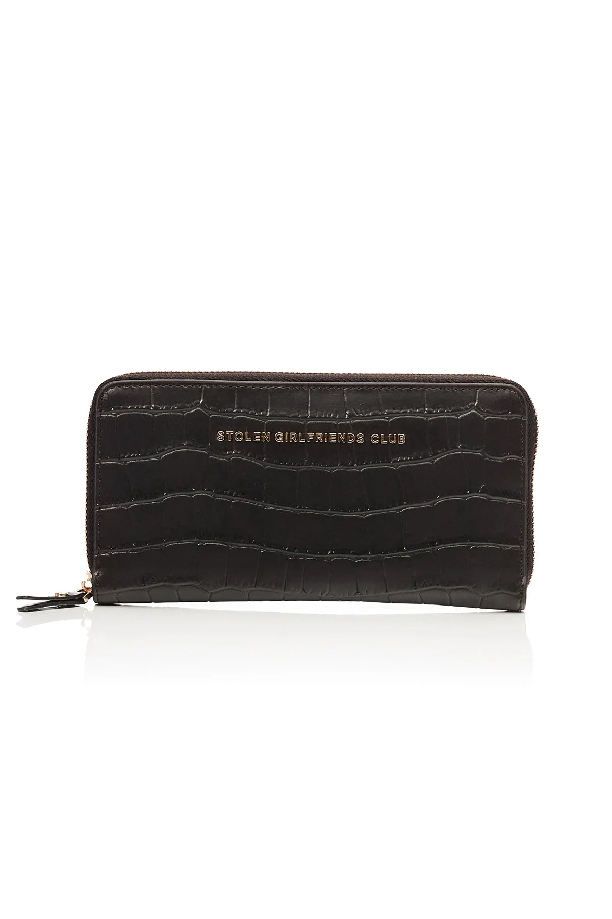 Stolen Girlfriends Club Big Trouble Wallet Matte Black/Gold