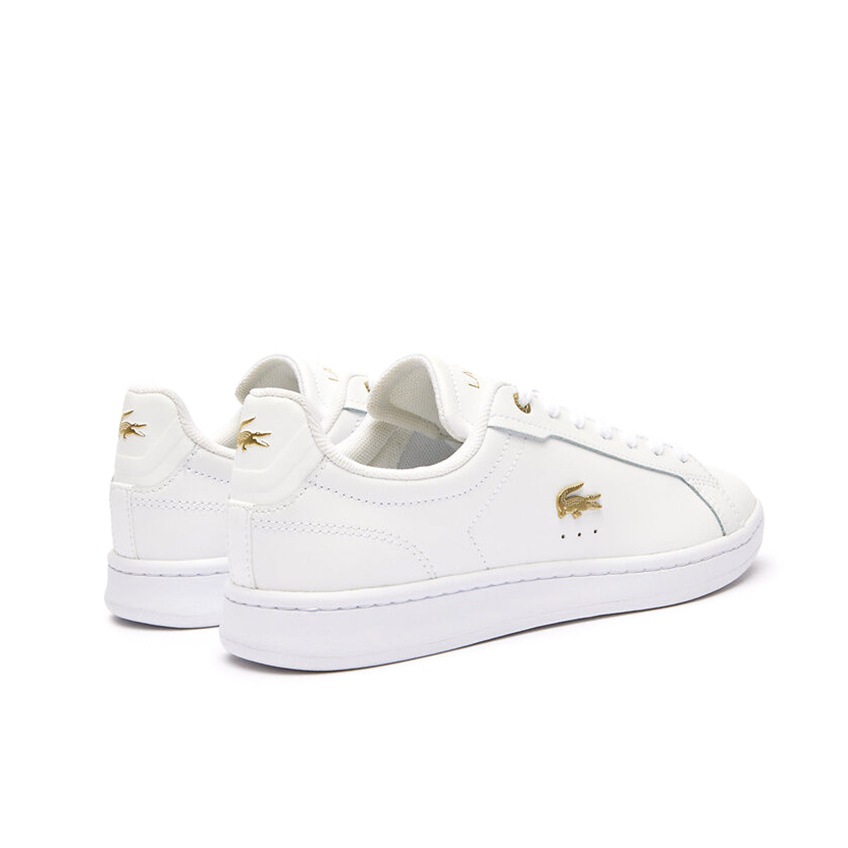 Lacoste Carnaby Pro White/Gold Leather