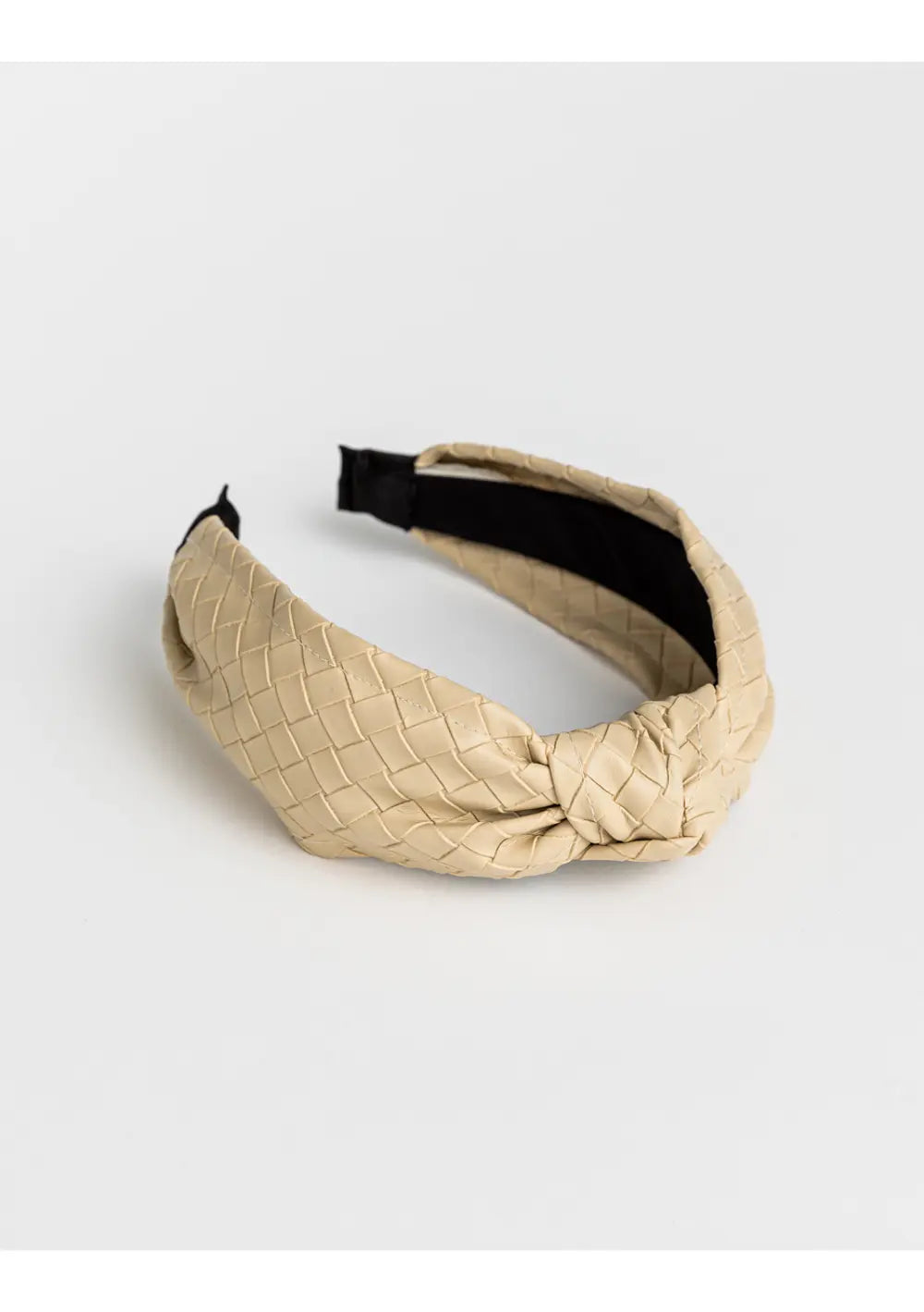 Stella+Gemma Headband Lemon Weave Knot