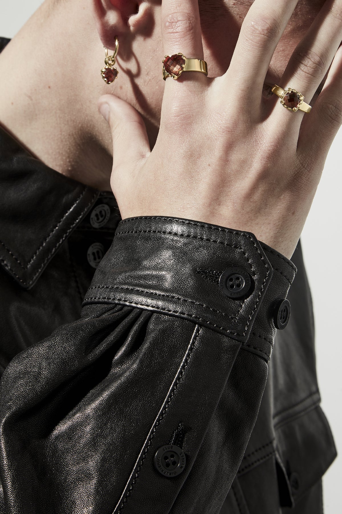 Stolen Girlfriend Club Love Claw Ring Gold Plated Size N