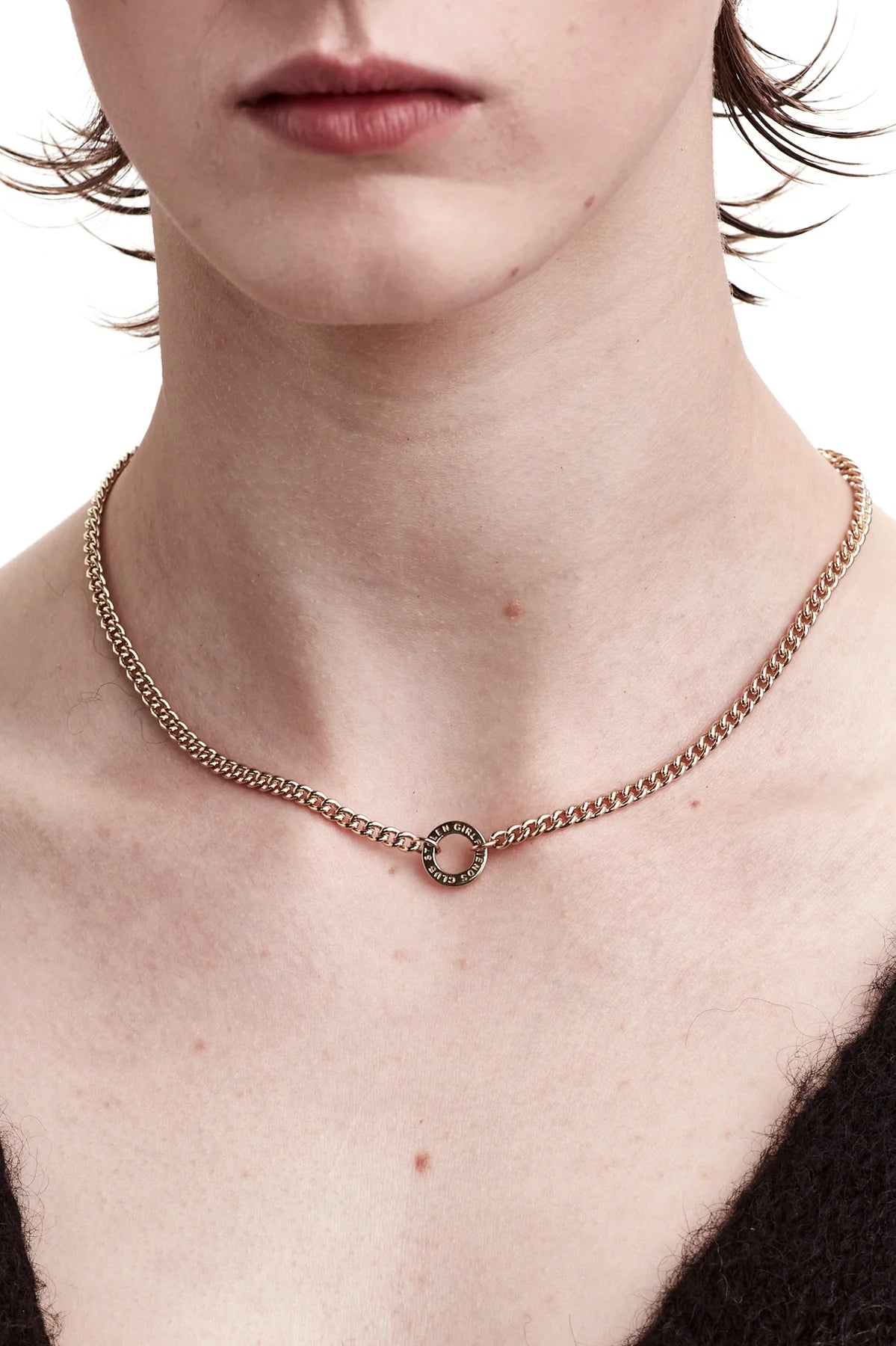 Stolen Girlfriends Club Halo Necklace - Gold Plated