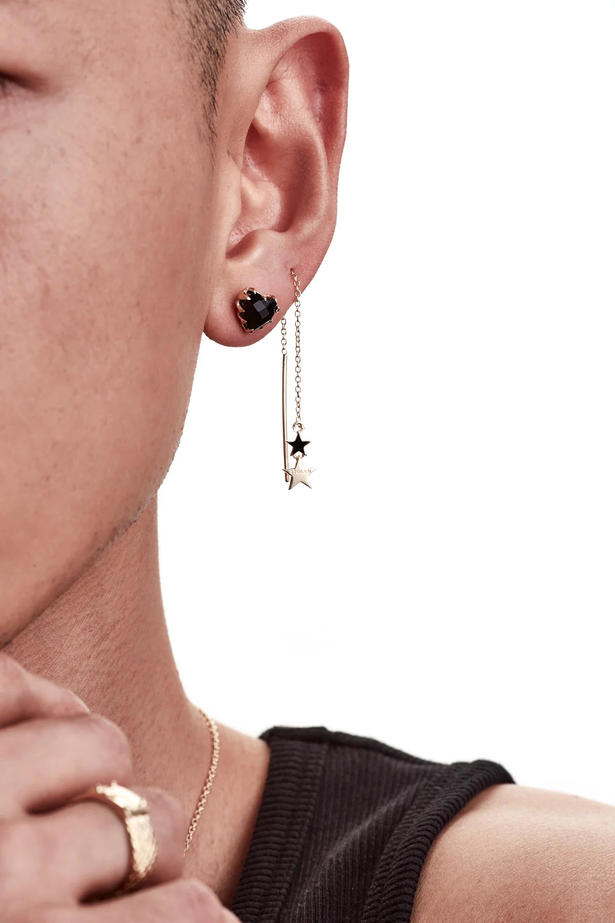 Stolen Girlfriends Club Love Claw Earrings - Gold Plated