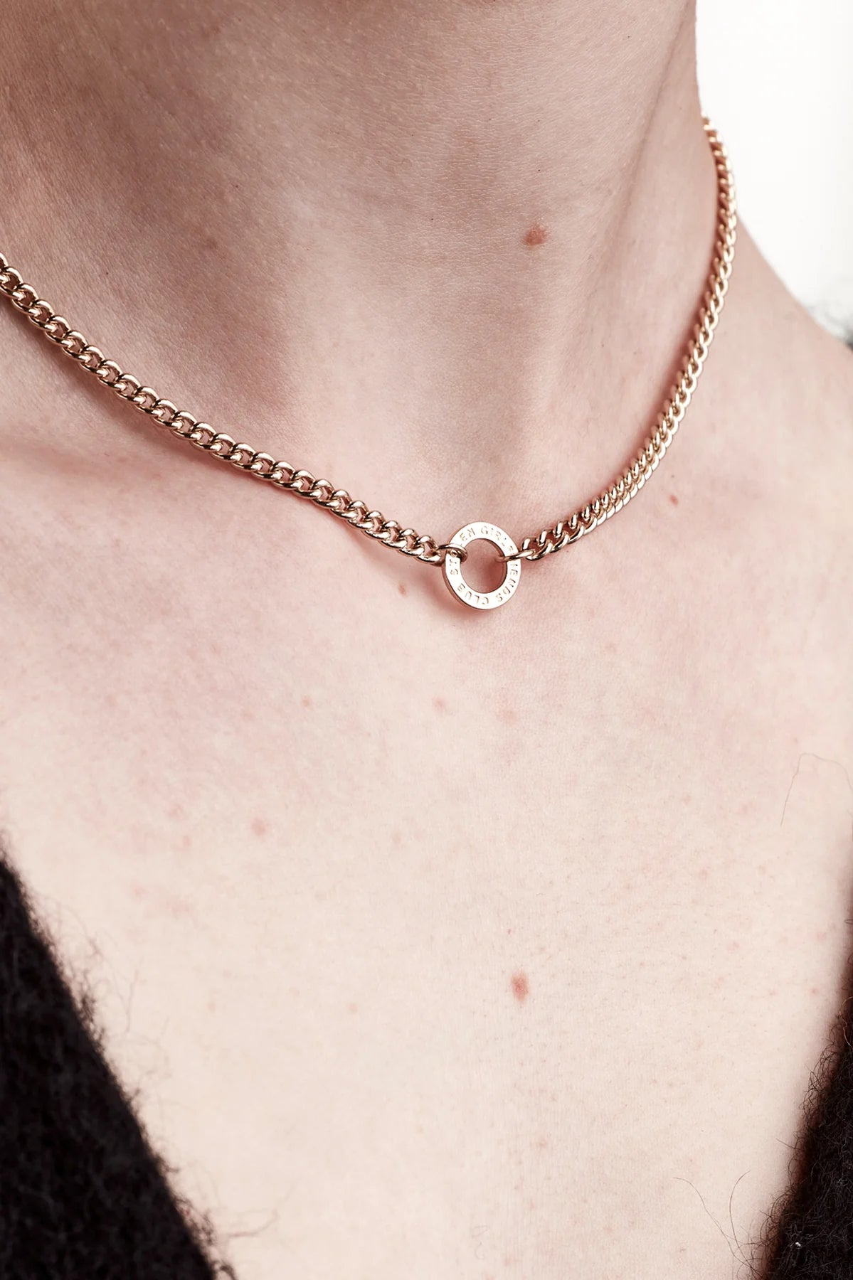 Stolen Girlfriends Club Halo Necklace - Gold Plated