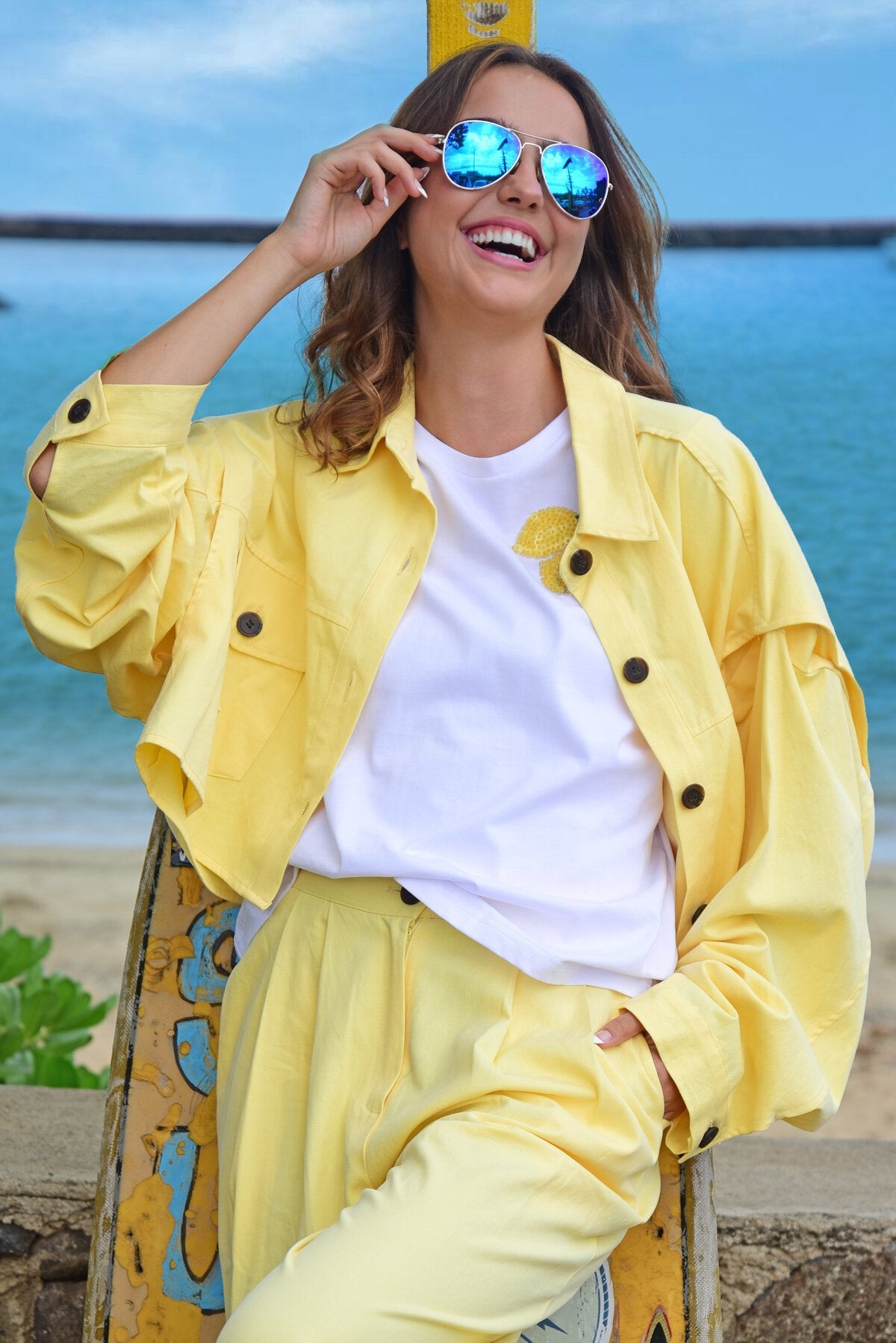 Coop Pocket In Jacket - Banana