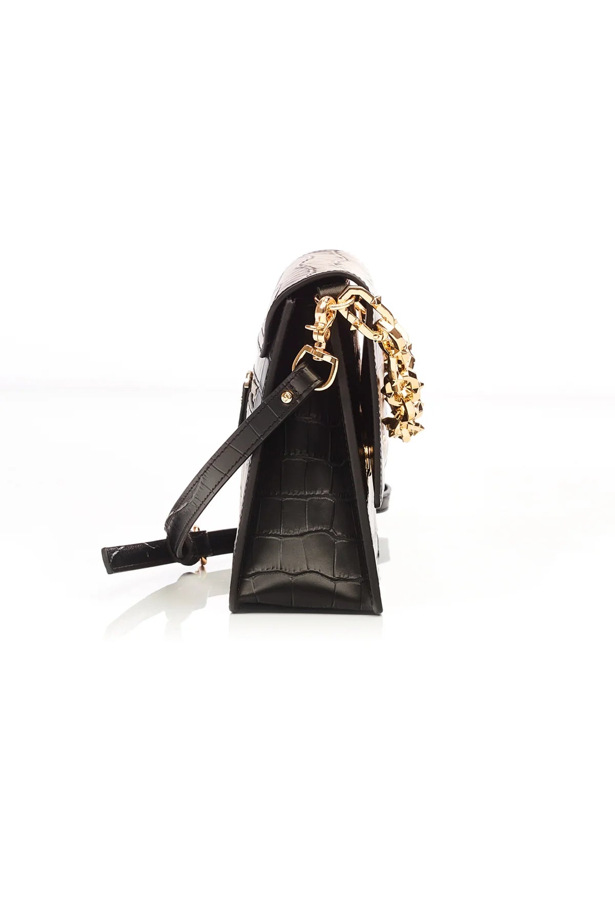 Stolen Girlfriends Club Big Trouble Bag Matte Black/Gold