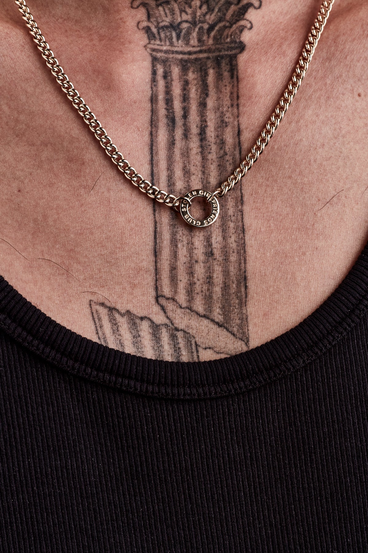 Stolen Girlfriends Club Halo Necklace - Gold Plated