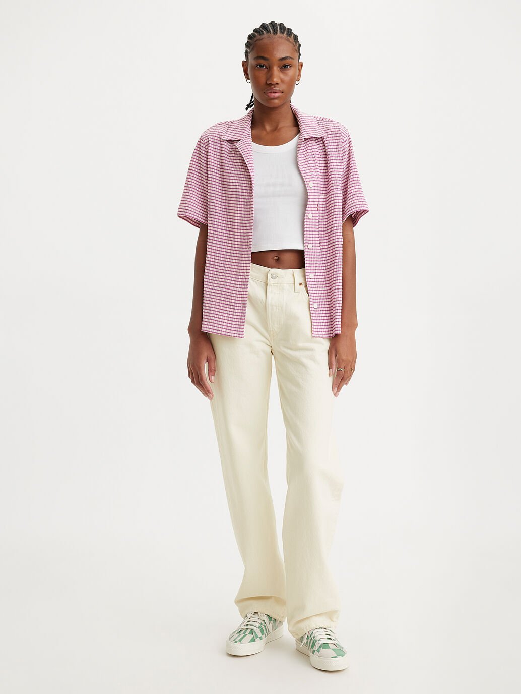 Levi's Women's 501 '90s Jean - Ecru Booper