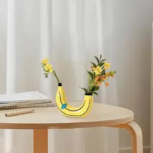 Sisters Matter Yellow Banana Vase