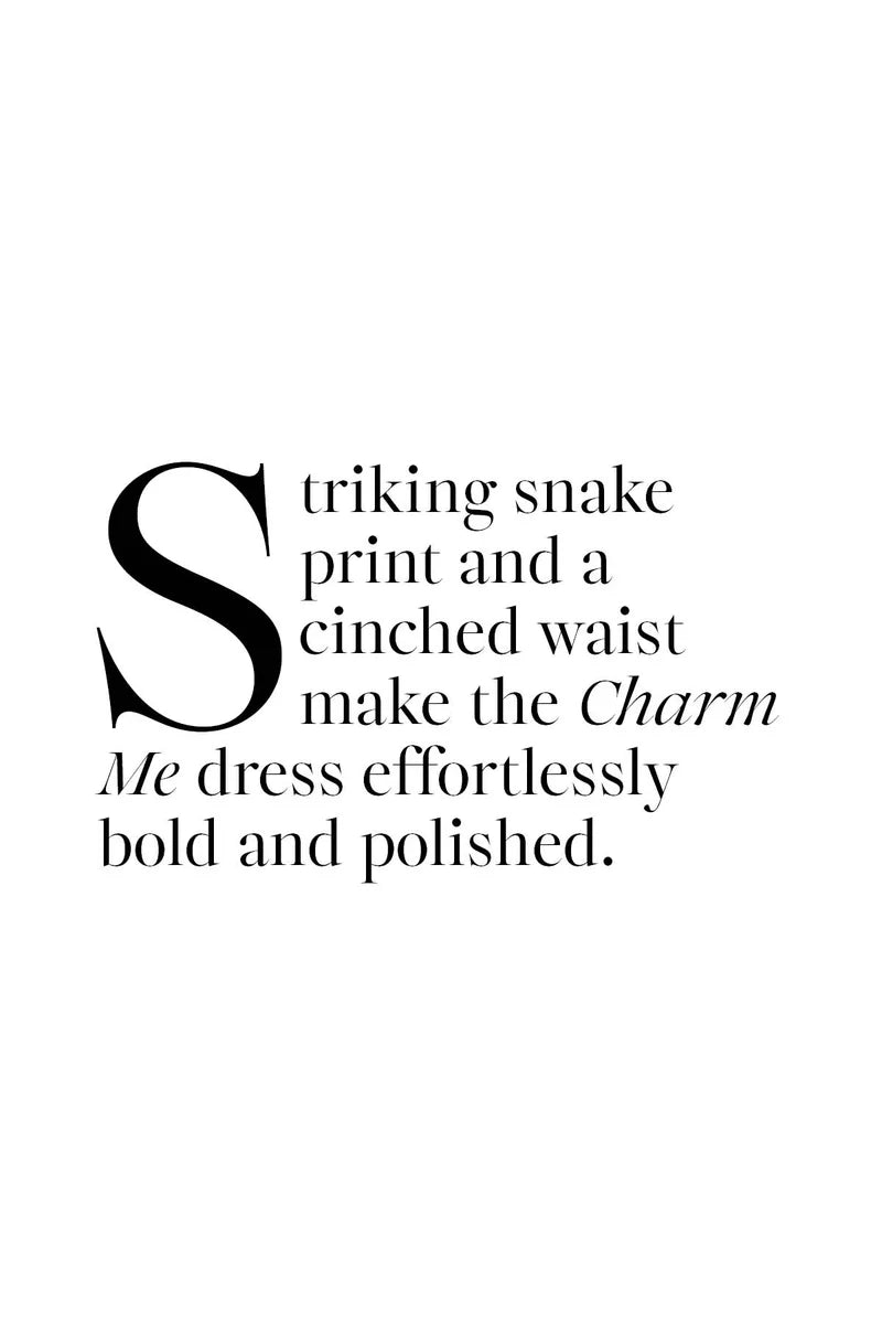 Coop Charm Me Dress