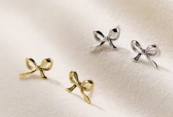Sisters Matter Oh Bow, Not Again Stud Earrings