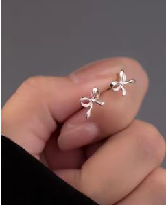 Sisters Matter Oh Bow, Not Again Stud Earrings