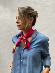 Dark Hampton The Carter Petite Silk Scarf