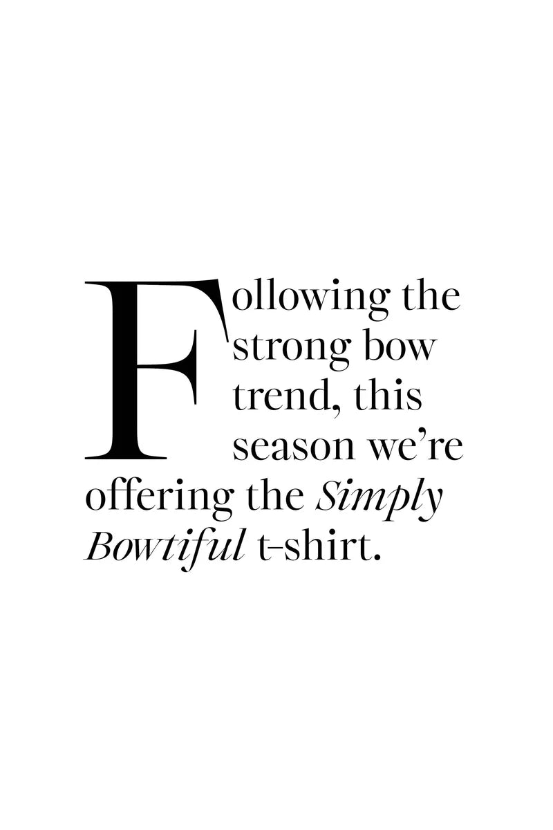 Coop By Trelise Cooper Simply Bowtiful T Shirt