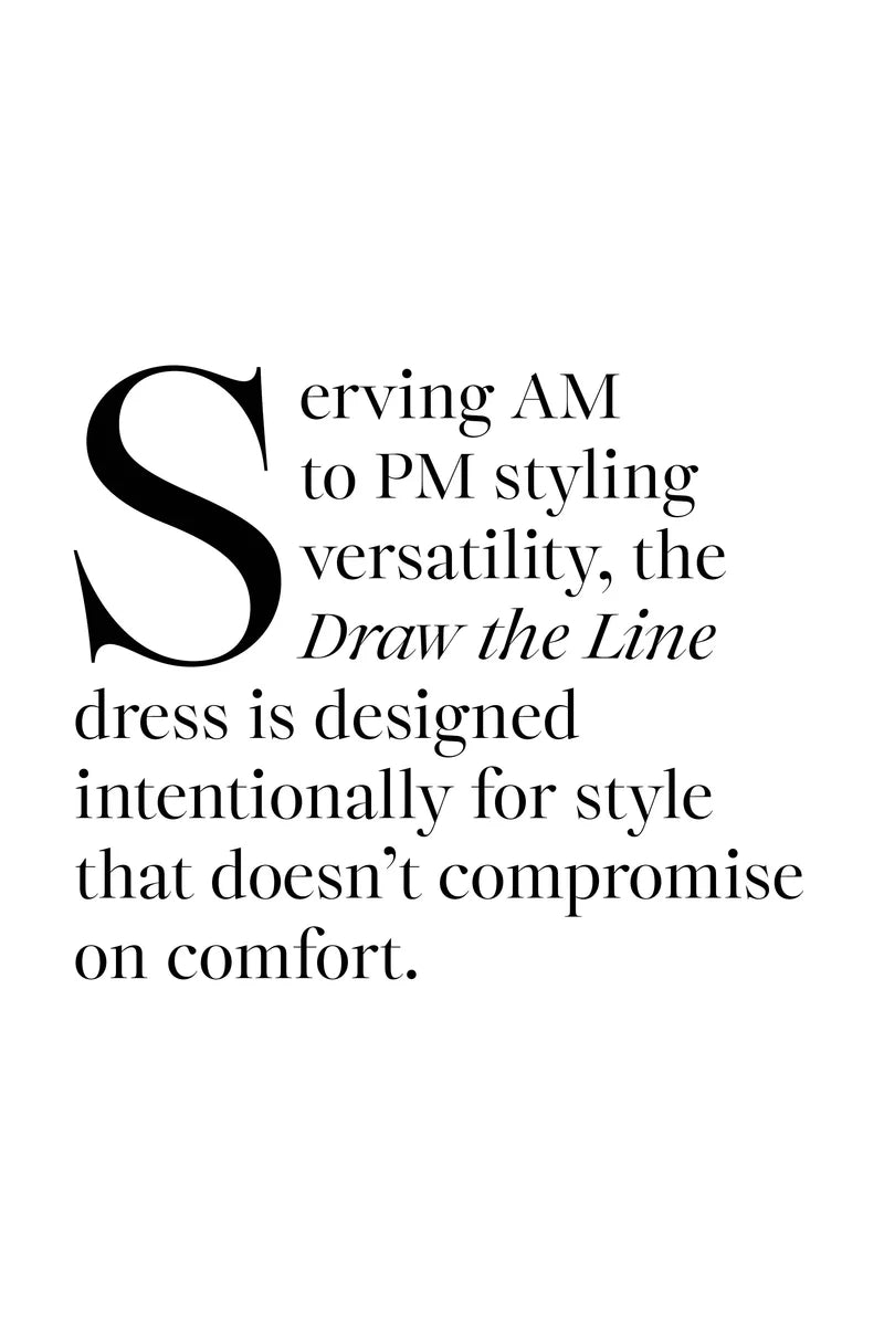 Coop Draw The Line Dress