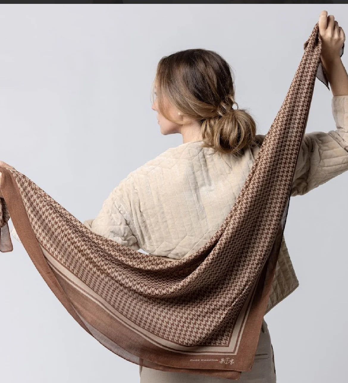 Dark Hampton The Dennison Cashmere Scarf