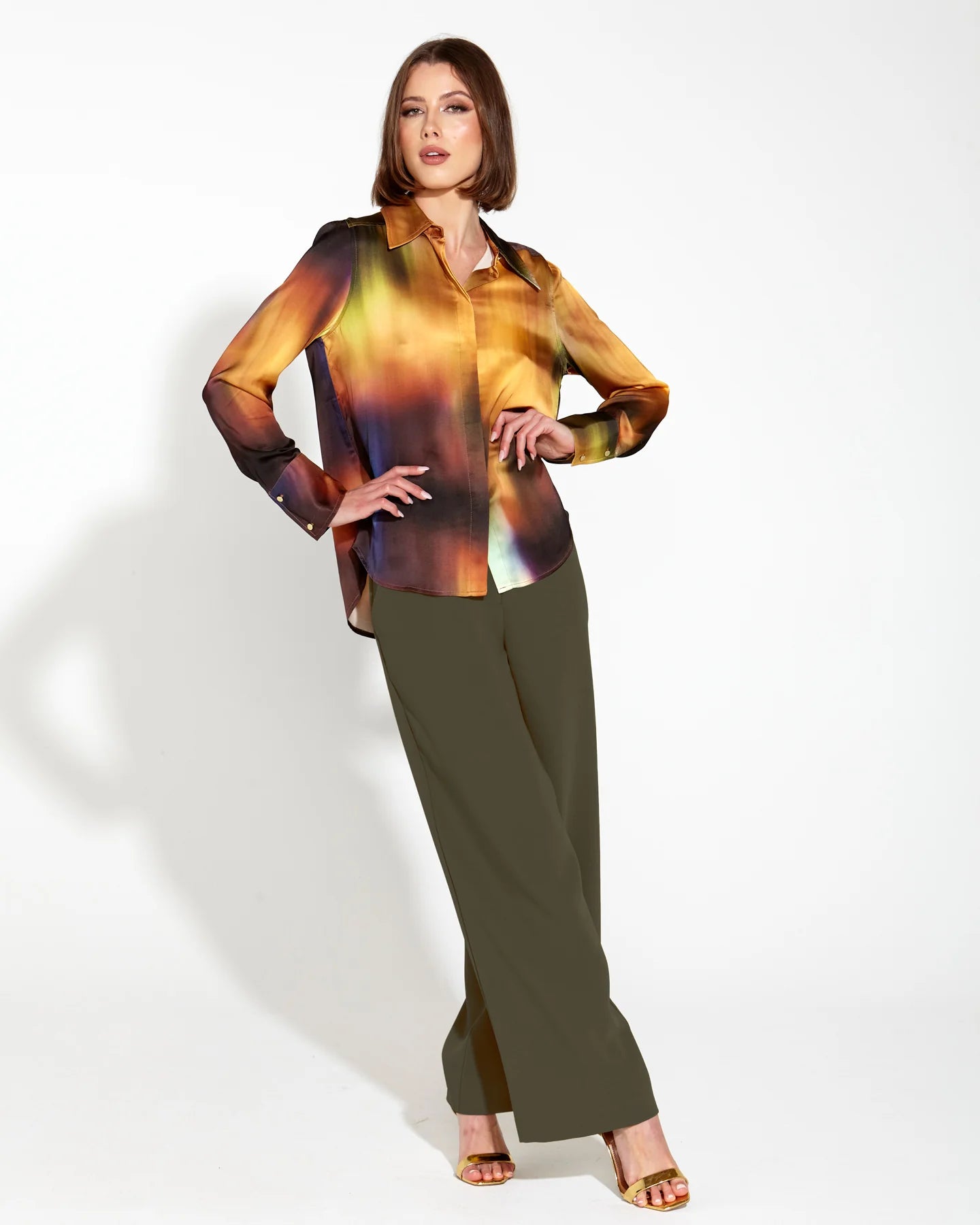 Fate+Becker Orbit Satin Shirt