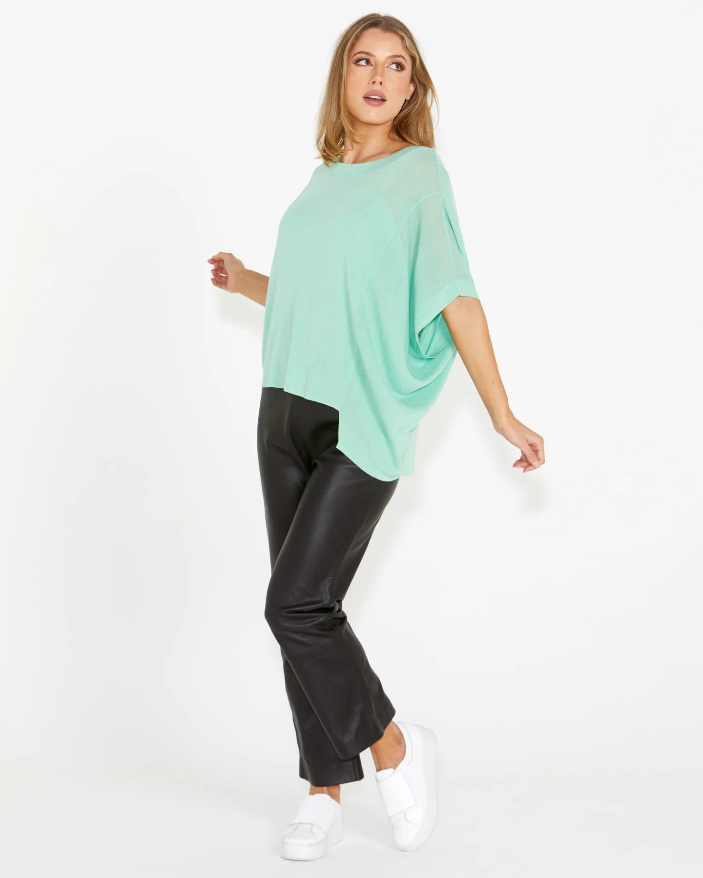 Fate+Becker Irises Knit - Mint