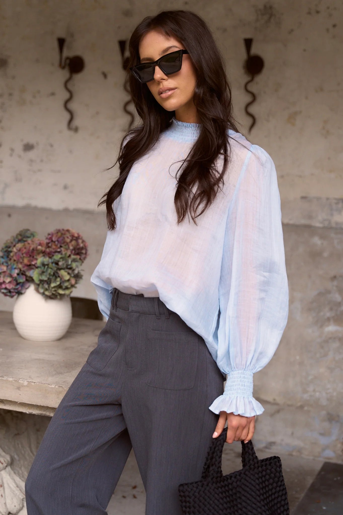 Among The Brave Embrace Top