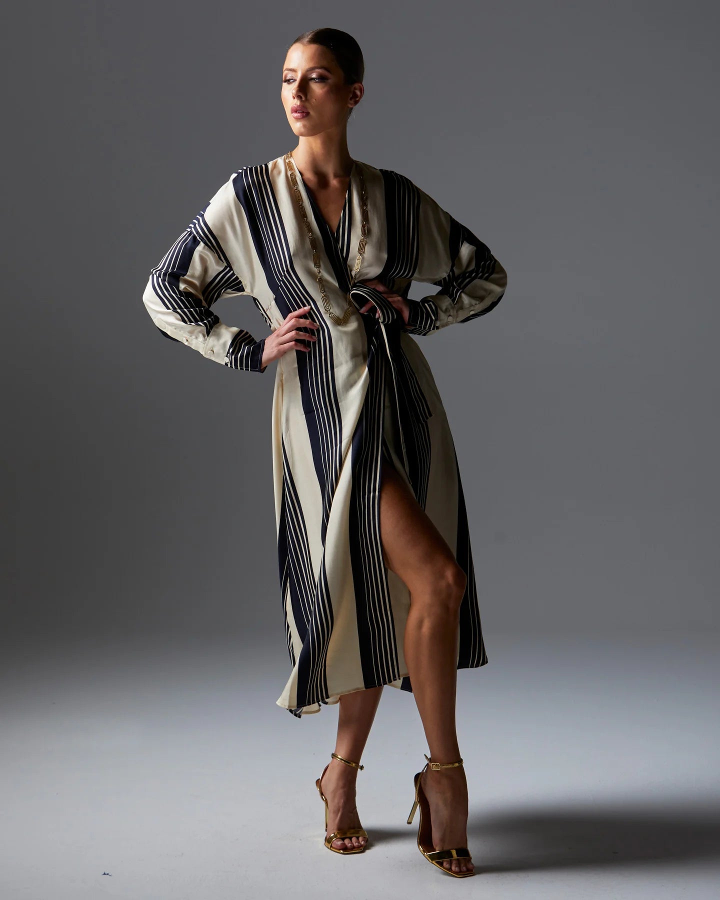 Fate & Becker Heartstopper Wrap Midi Dress