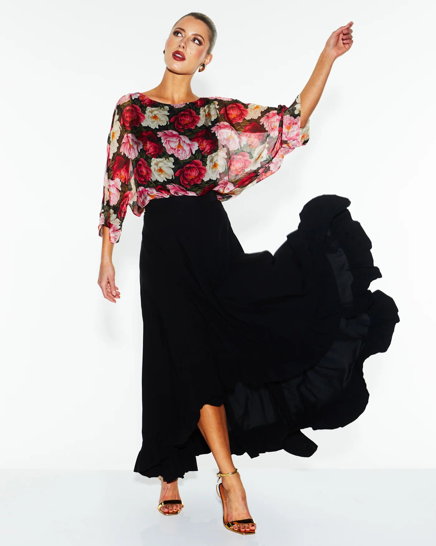 Fate and Becker Sunlight and Shadow Silk Top
